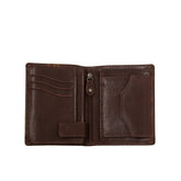 Skórzany Portfel Męski Mustang Asti Wallet Dark Brown 06.101176